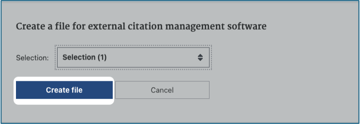 create file in pubmed screenshot