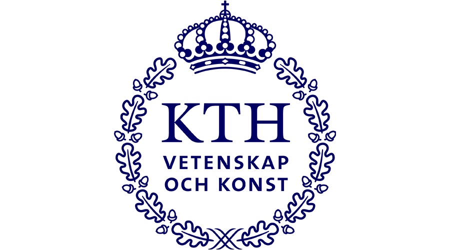 KTH logga blå