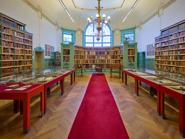 The Hagstromer Library main hall