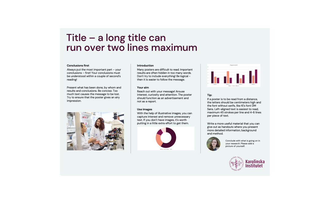 how to make a poster template in powerpoint