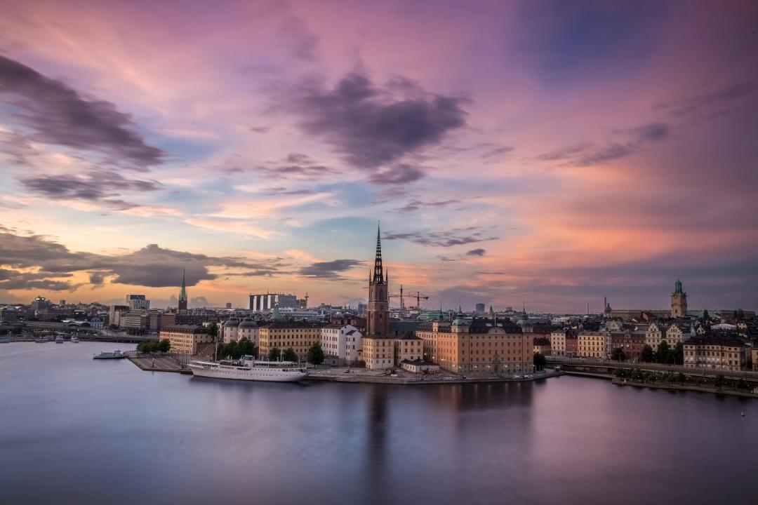 Stockholm by night