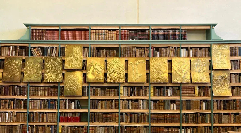 Work by Sammy Baloji for the Toxic Transits Exhibition at The Hagströmer Library